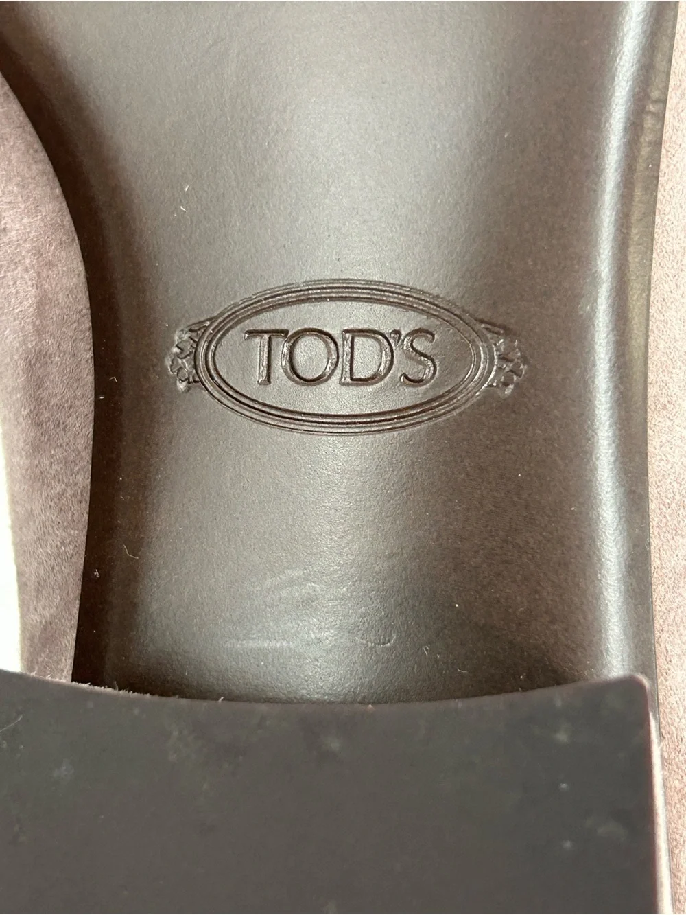 Tod’s Brown Double T Flats Size 36.5 or US 6.5
